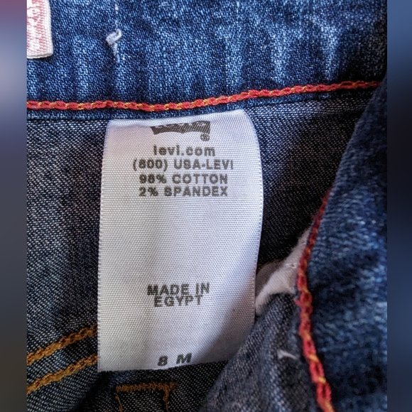 Levi's 550 Relaxed Fit Boot Cut women's size 8 - Picture 6 of 8